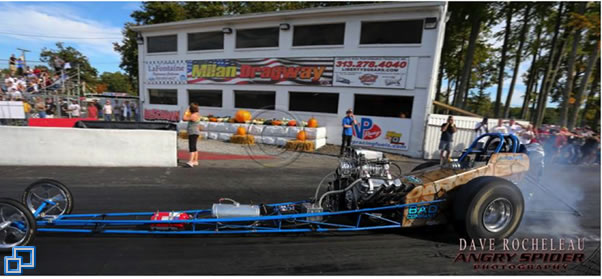 Justin Molott's Dragster
